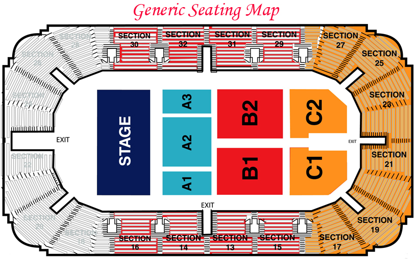 Seating | Hobart Arena| Troy, Ohio