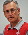 Jim Tressel at Hobart Arena in Troy, Ohio