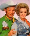 Roy Rogers and Dale Evans at Hobart Arena in Troy, Ohio
